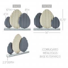 88610-Bunny-Hop-Corrugated-Metal-Eggs-w-Base-10.75x14x2.5-image-6