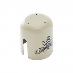 88613-Buzzy-Bees-Metal-Kitchen-Sponge-Holder-Antique-White-3.25x2.75x2.75-image-4
