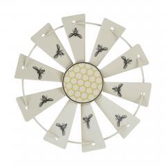 88614-Buzzy-Bees-Galvanized-Metal-Windmill-Blade-Wall-Hanging-8.25x8.25-image-2