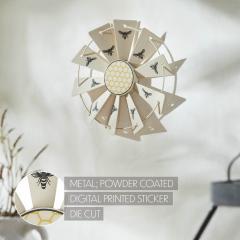 88614-Buzzy-Bees-Galvanized-Metal-Windmill-Blade-Wall-Hanging-8.25x8.25-image-6