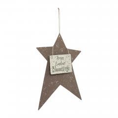 88619-Spring-In-Bloom-Galvanized-Metal-Prim-Easter-Blessing-Star-9.75x7.3-image-4