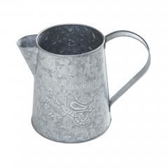 88623-Spring-In-Bloom-Galvanized-Metal-Vintage-Garden-Bird-Decorative-Pitcher-6.75x8.75x5.5-image-2
