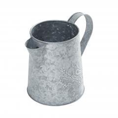 88623-Spring-In-Bloom-Galvanized-Metal-Vintage-Garden-Bird-Decorative-Pitcher-6.75x8.75x5.5-image-4