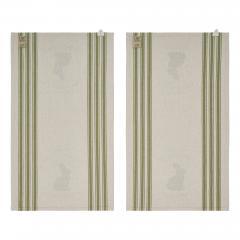 88627-Bunny-Hop-Cottontail-Candy-Co-Tea-Towel-Set-of-2-16x28-image-3