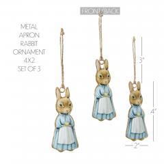 88634-Bunny-Hop-Metal-Apron-Rabbit-Ornament-Set-of-3-4x2-image-5