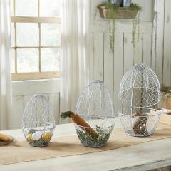 88611-Bunny-Hop-Chicken-Wire-Egg-Shaped-Baskets-Set-of-3-Sizes-image-2