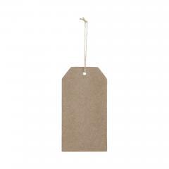 88592-Spring-In-Bloom-Bunny-In-Vest-MDF-Tag-Ornament-w-Twine-7x3.75x0.5-image-3