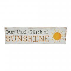 88586-Spring-In-Bloom-Our-Little-Patch-of-Sunshine-Sign-4x14x0.75-image-3