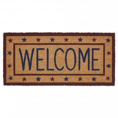 88869-Patriotic-Stars-Welcome-Coir-Rug-Rect-17x36-image-2
