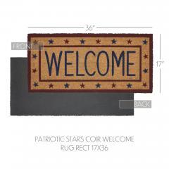 88869-Patriotic-Stars-Welcome-Coir-Rug-Rect-17x36-image-4