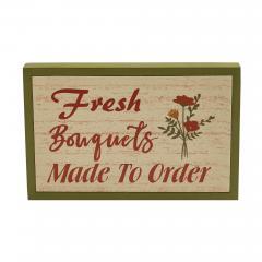 88593-Spring-In-Bloom-Fresh-Bouquets-Made-To-Order-MDF-Framed-Wall-Sign-6.5x10x1-image-3