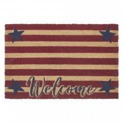 88875-Patriotic-Stripes-Coir-Welcome-Rug-Rect-20x30-image-2