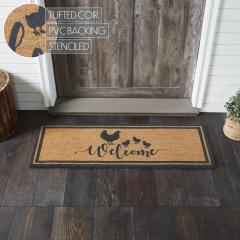 88885-Down-Home-Hen-Chicks-Coir-Welcome-Rug-Rect-17x48-image-5
