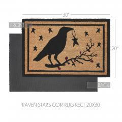 88890-Raven-Stars-Coir-Rug-Rect-20x30-image-4