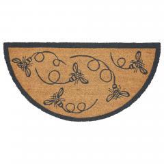 88892-Buzzy-Bees-Coir-Rug-Half-Circle-16.5x33-image-2