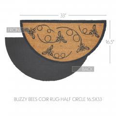 88892-Buzzy-Bees-Coir-Rug-Half-Circle-16.5x33-image-4