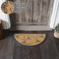 88892-Buzzy-Bees-Coir-Rug-Half-Circle-16.5x33-image-5