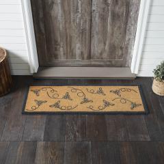 Buzzy Bees Coir Rug Rect 17x48