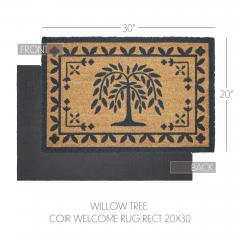 88900-Willow-Tree-Coir-Rug-Rect-20x30-image-4