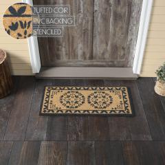 88902-Charleston-Mosaic-Charcoal-Coir-Rug-Rect-17x36-image-5