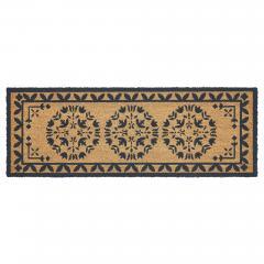 88903-Charleston-Mosaic-Charcoal-Coir-Rug-Rect-17x48-image-2