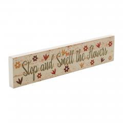 88596-Spring-In-Bloom-Stop-And-Smell-The-Flowers-MDF-Wall-Sign-3x14x0.75-image-5