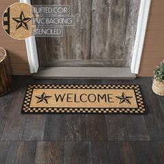 88921-Black-Check-Stars-Coir-Welcome-Rug-Rect-17x48-image-5