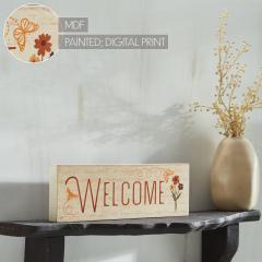 88597-Spring-In-Bloom-Welcome-w-Butterfly-Bee-MDF-Wall-Sign-4x12x1-image-7