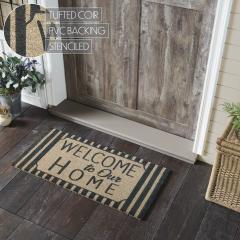 88923-Welcome-To-Our-Home-Charcoal-Stripes-Coir-Rug-Rect-17x36-image-5