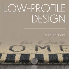 88924-Welcome-To-Our-Home-Charcoal-Stripes-Coir-Rug-Rect-17x48-image-6
