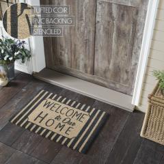 88925-Welcome-To-Our-Home-Charcoal-Stripes-Coir-Rug-Rect-20x30-image-5
