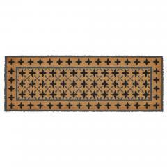 88928-Charleston-Mosaic-Black-Grey-Coir-Rug-Rect-17x48-image-2