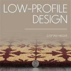 88934-Charleston-Mosaic-Burgundy-Coir-Rug-Half-Circle-16.5x33-image-6