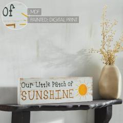 88586-Spring-In-Bloom-Our-Little-Patch-of-Sunshine-Sign-4x14x0.75-image-7