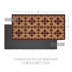 88935-Charleston-Mosaic-Burgundy-Coir-Rug-Rect-17x36-image-4