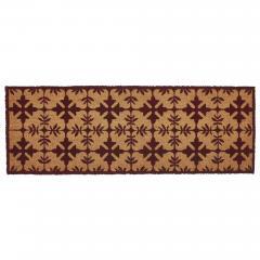 88936-Charleston-Mosaic-Burgundy-Coir-Rug-Rect-17x48-image-2