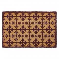 88937-Charleston-Mosaic-Burgundy-Coir-Rug-Rect-20x30-image-2