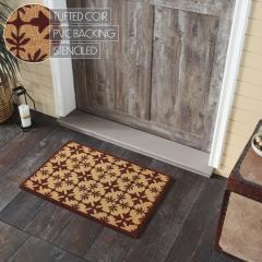 88937-Charleston-Mosaic-Burgundy-Coir-Rug-Rect-20x30-image-5