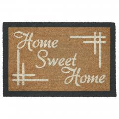 88938-Home-Sweet-Home-Charcoal-Creme-Coir-Rug-Rect-20x30-image-2