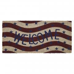 88940-RWB-Flag-Stripes-Coir-Welcome-Rug-Rect-17x36-image-2