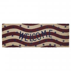 88941-RWB-Flag-Stripes-Coir-Welcome-Rug-Rect-17x48-image-2