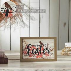 88599-Spring-In-Bloom-Happy-Easter-Floral-w-Songbird-MDF-Wall-Sign-8x12x0.5-image-7