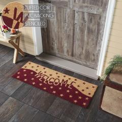 88945-Burgundy-Tan-Stars-Coir-Welcome-Rug-Rect-17x48-image-5