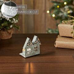 85302-Tealight-Holder-Metal-Village-House-E-Antique-Grey-2.75x2.75x2-image-7