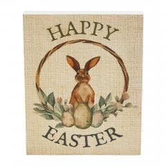 88600-Spring-In-Bloom-Happy-Easter-Bunny-Eggs-In-Wreath-MDF-Wall-Sign-10x8x1-image-3