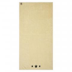 88839-Black-Stars-Creme-Bath-Towel-Set-of-2-27x54-image-3
