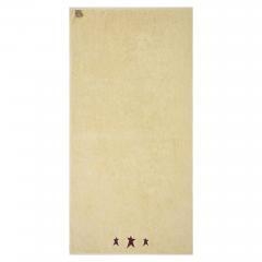 88842-Burgundy-Prim-Stars-Creme-Bath-Towel-Set-of-2-27x54-image-3