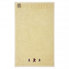 88843-Burgundy-Prim-Stars-Creme-Hand-Towel-Set-of-2-16x26-image-3