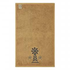 88846-Black-Windmill-Stars-Tan-Hand-Towel-Set-of-2-16x26-image-3