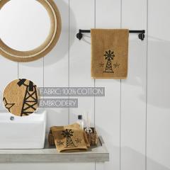 88846-Black-Windmill-Stars-Tan-Hand-Towel-Set-of-2-16x26-image-6